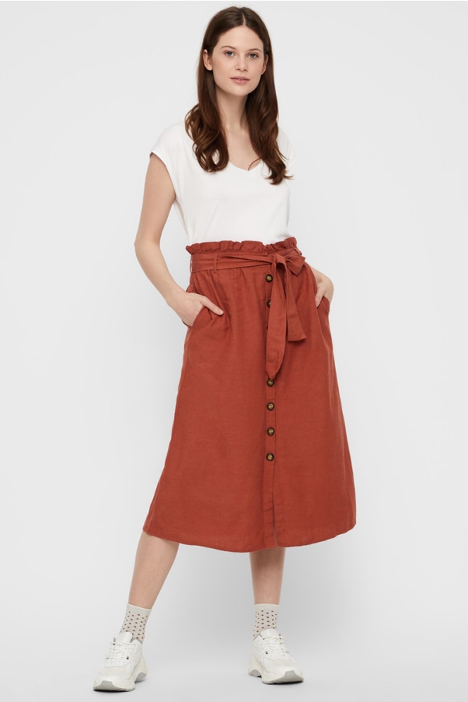 PCKAMALA TEE NOOS 17095260 Bright White